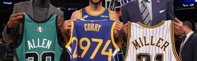 世俱杯参赛资格-库里生涯冲击4000三分大关 另一数据更添恐怖